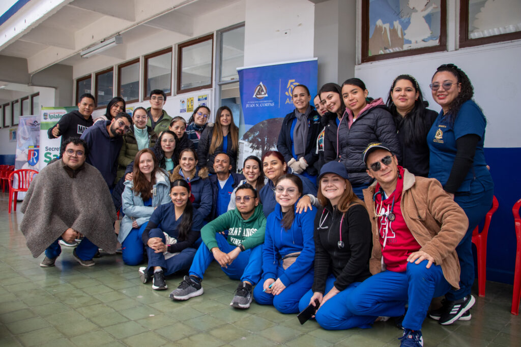 Brigada de salud en Ipiales